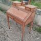 Antique secretary desk in marquetry, Louis XVI style.