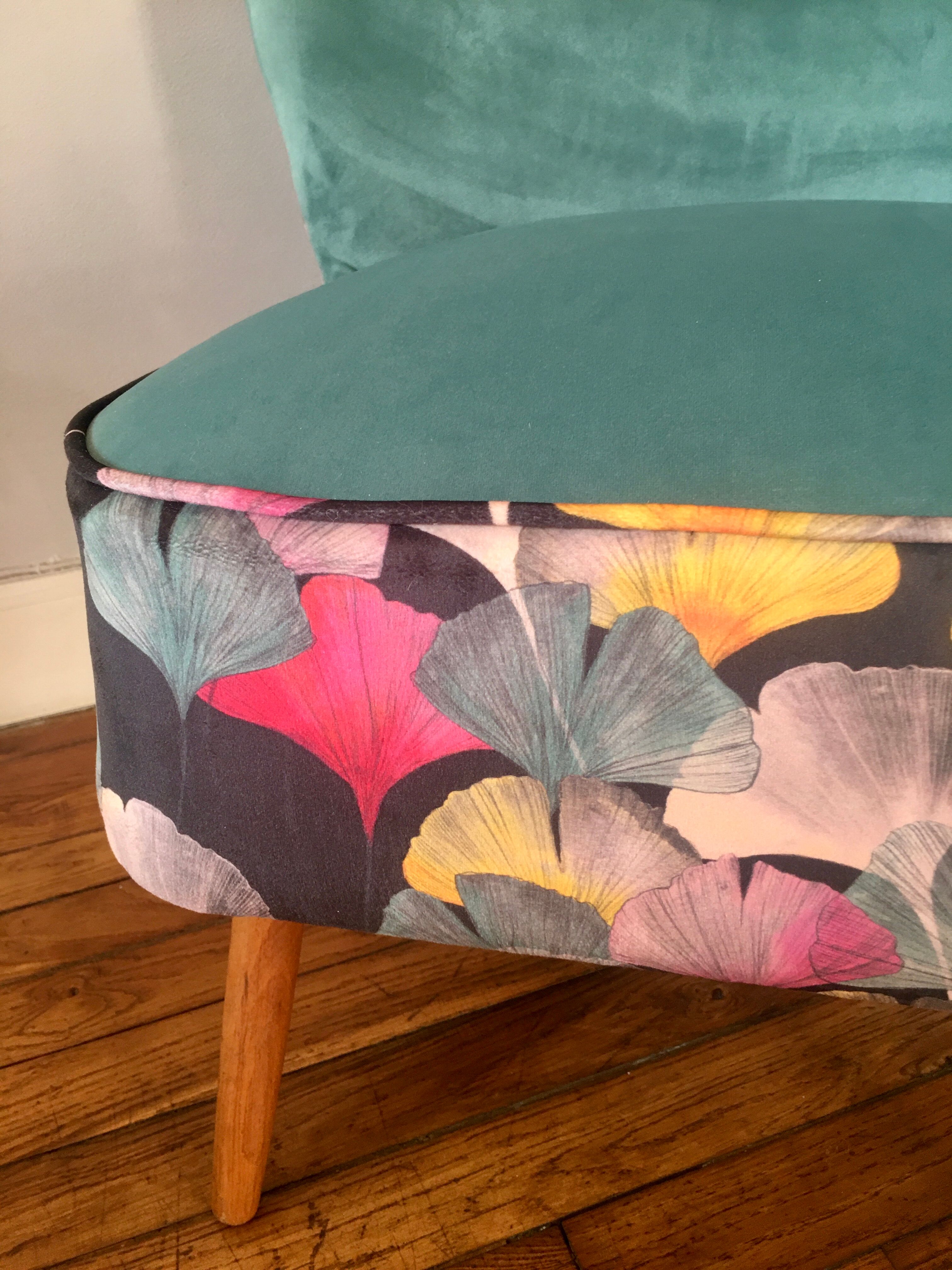 Cocktail armchair