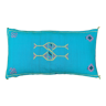 Coussin berbère Sabra turquoise