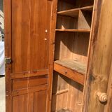 Large pine wardrobe