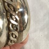 Old metal towel round