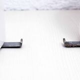 Pair of ceiling lamps Bauhaus 1930