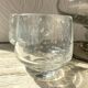 Set punch ou cocktail en verre soufflé bullé , esprit Biot