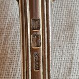 Set of 3 poinconned silver cutlery