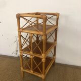 Rattan shelf