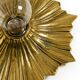 1960s Space Age Star Design Wall or Ceiling Lamps in Bronze