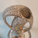 Sculptural ceramic vase (43 cm) marius bessone vallauris (1955-19