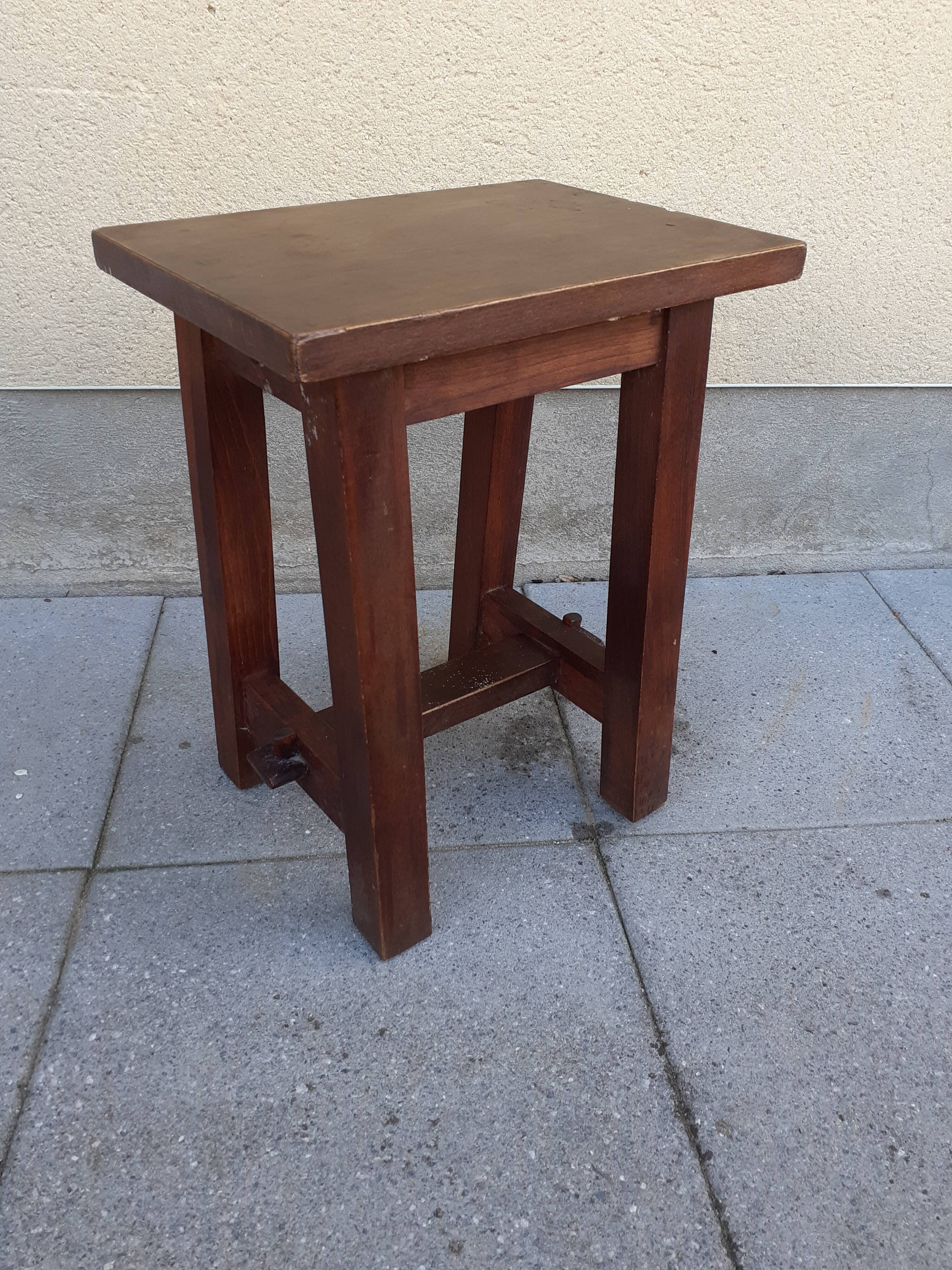 Wooden stool