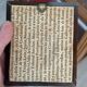 Antique Miniature Napoleon Bonaparte Empire Mahogany Frame Collector's Item