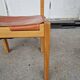 Vintage elm chair by Maison Regain, France 1980
