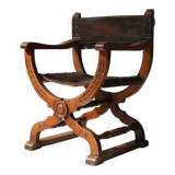 Antique Neo-Renaissance Throne Chair, France 1890s