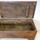 19th century solid oak chest