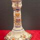 Candle holder in earthenware of Desvres