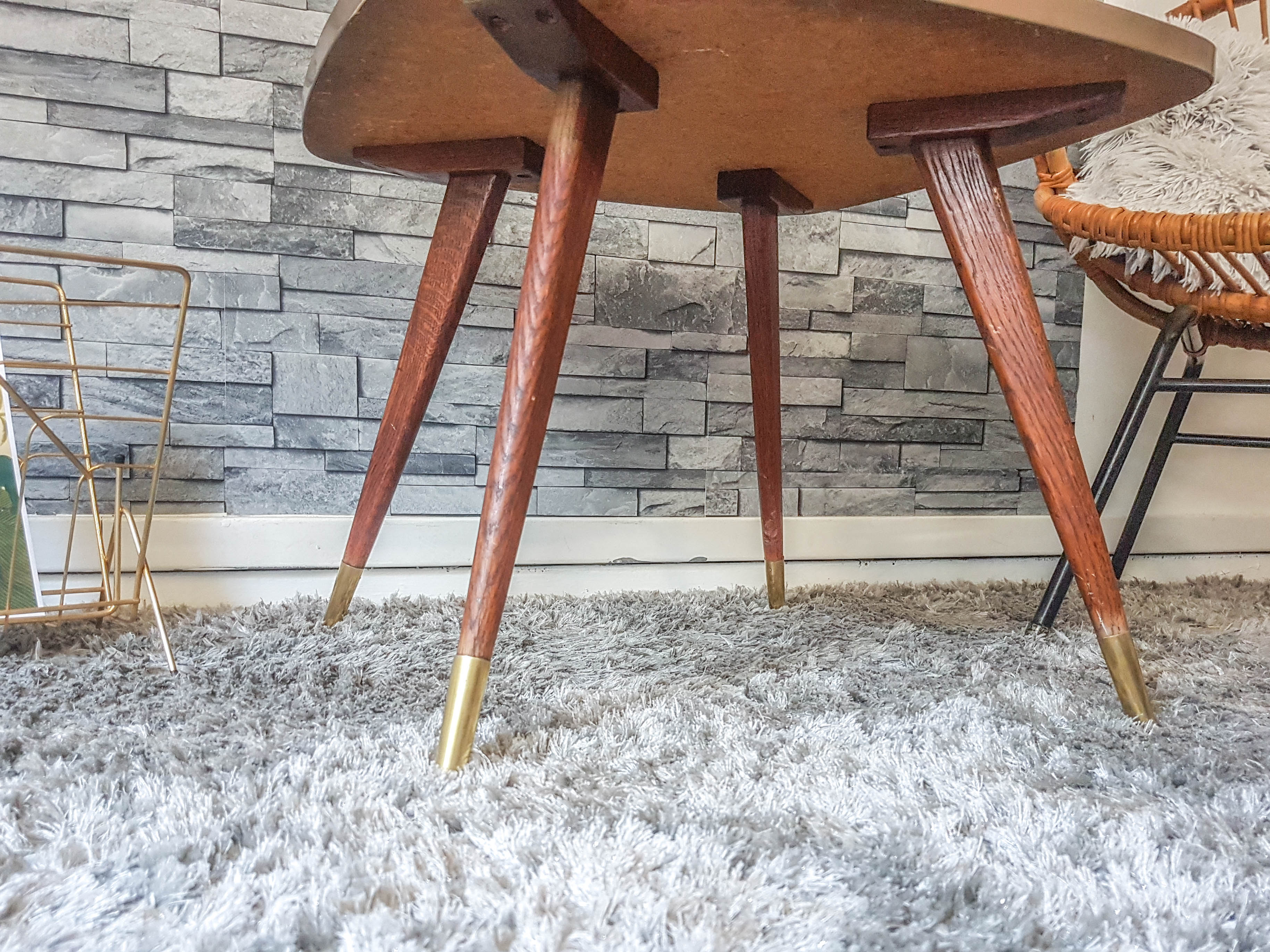 Vintage coffee table in formica 60/70