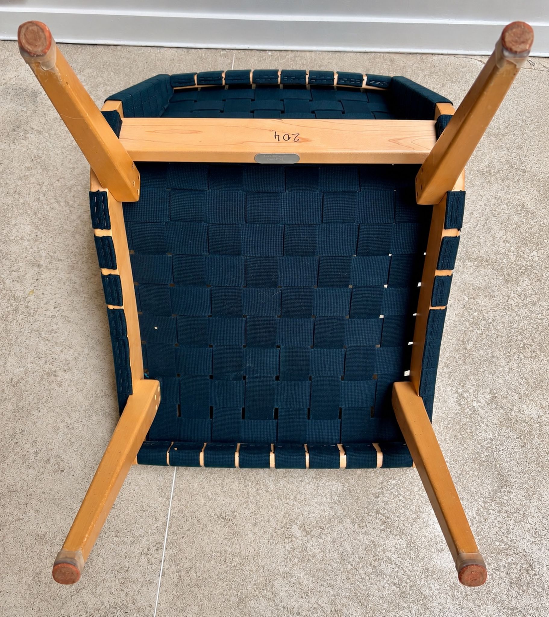 Paire de chauffeuses Jens Risom pour Knoll Studio