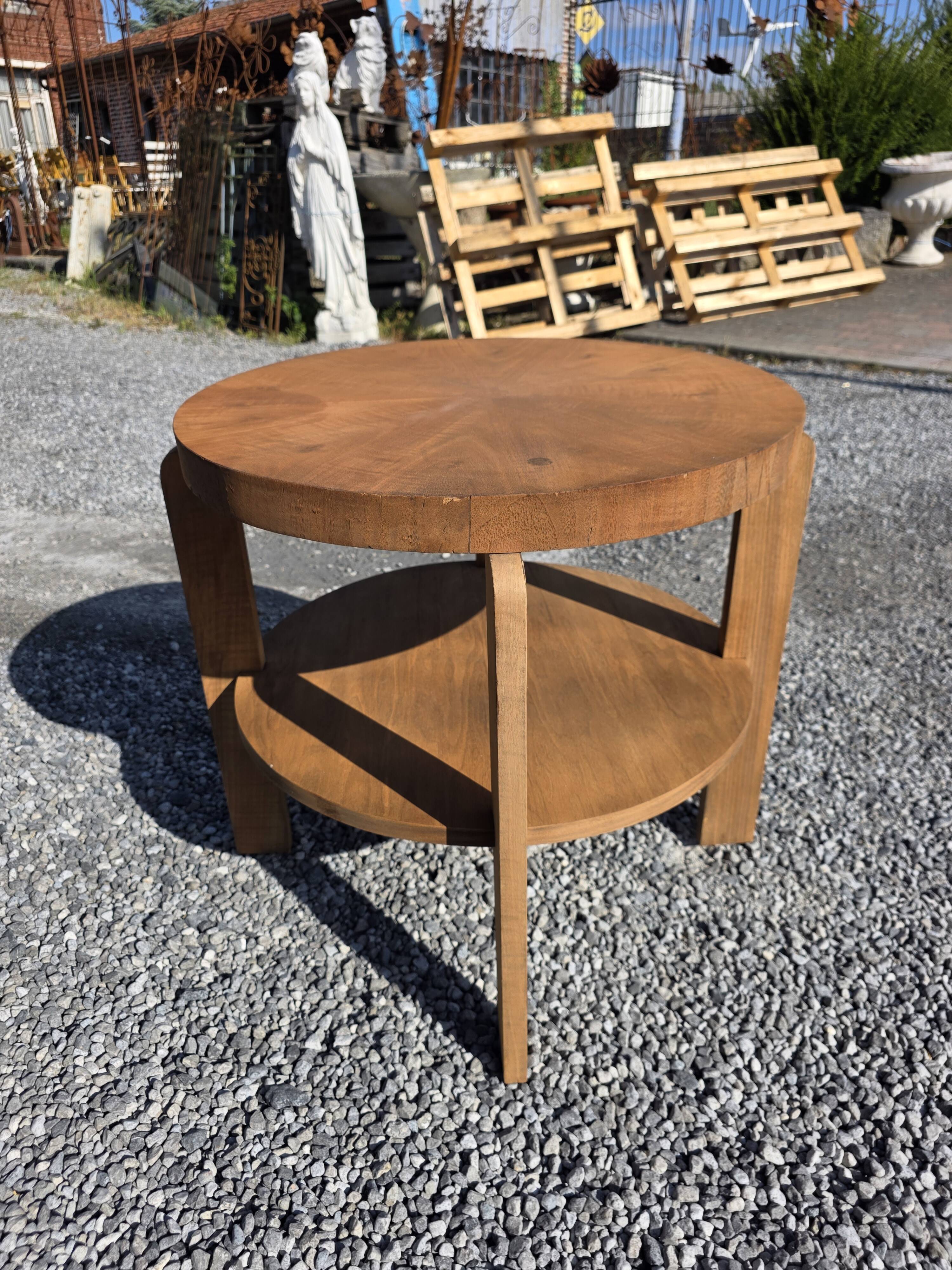 Art Deco coffee table in mahogany, 1930.