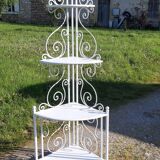 Wrought iron garden corner corner 1900