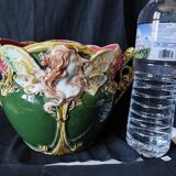 Cache pot barbotine  Onnaing France 824