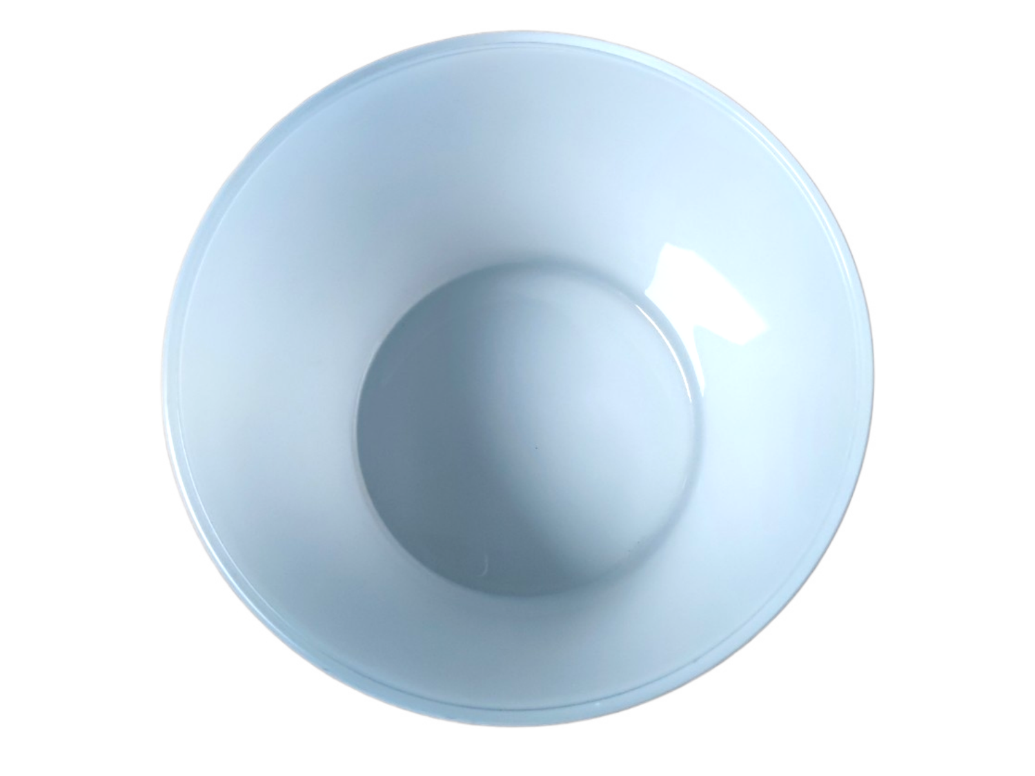 Vintage glass lamp model Gavik (white)