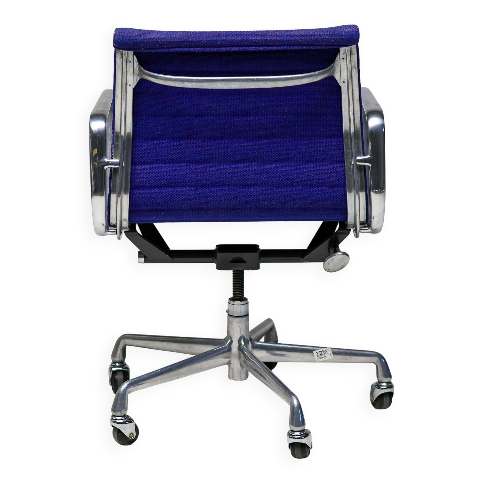 Unique Blue IBM Executive Office Chair by Charles & Ray Eames for Herman Miller