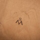 Midcentury Danish chair with armrests in rosewood by Henry Rosengren Hansen for Brande Møbelindustri