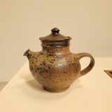 Théière vintage Pierre Digan en grès de la Borne
