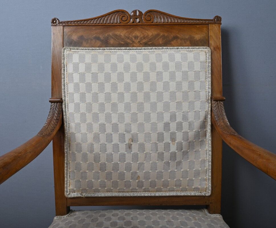 Paire de fauteuils, époque Empire – début XIXe