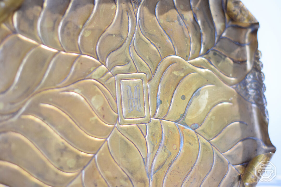 Brass serving tray XX'