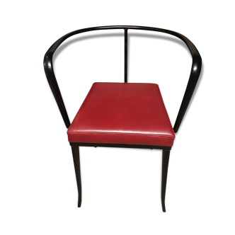 Paire de fauteuils en metal modernistes