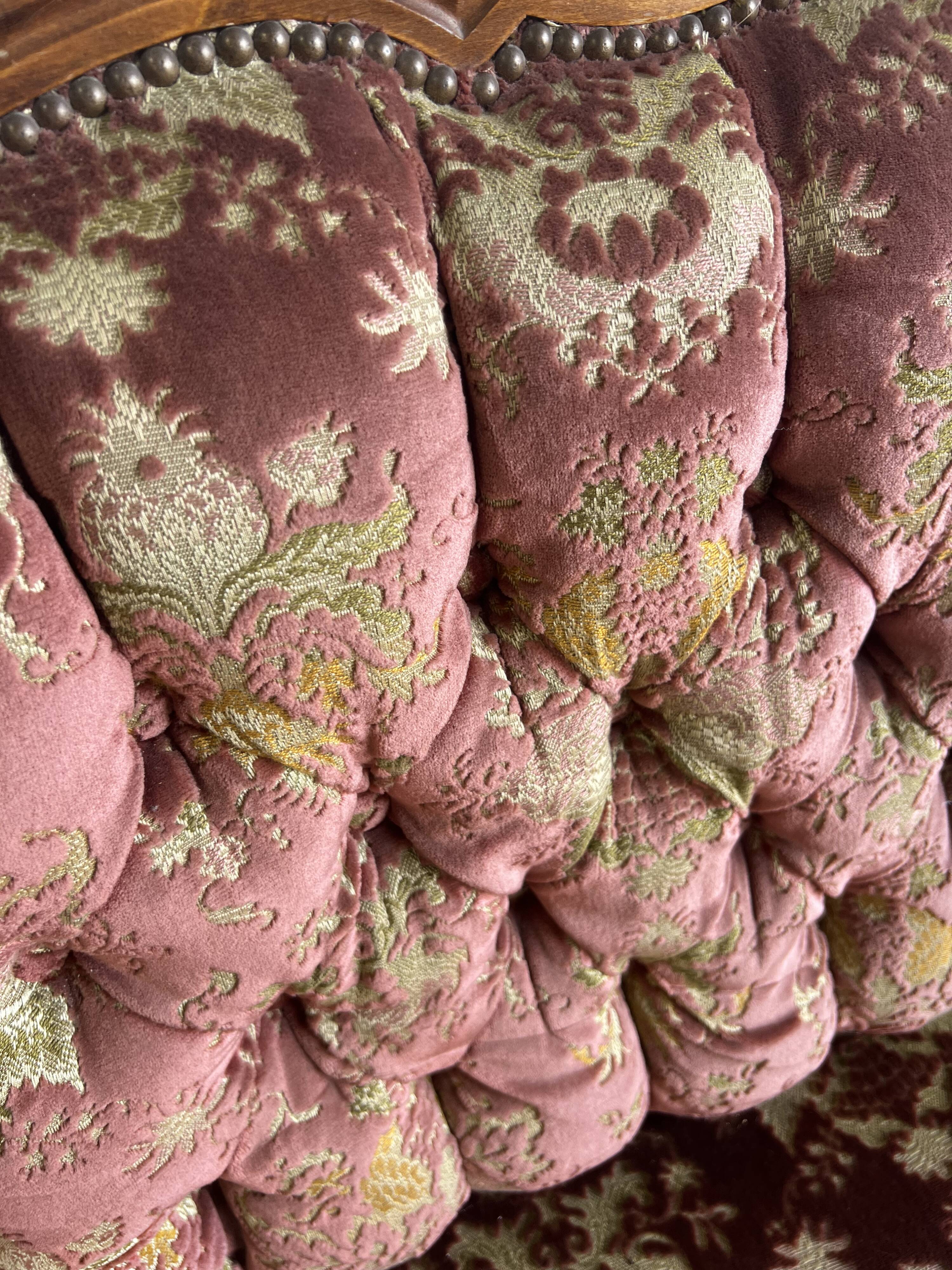 Siège/canapé / fauteuil  baroque rose vintage