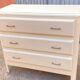 Commode restaurée Vintage 1960 rose