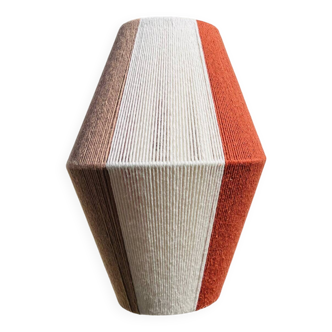 Cotton thread woven lamp