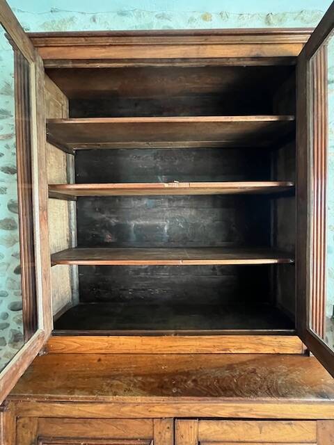 Glass-fronted sideboard