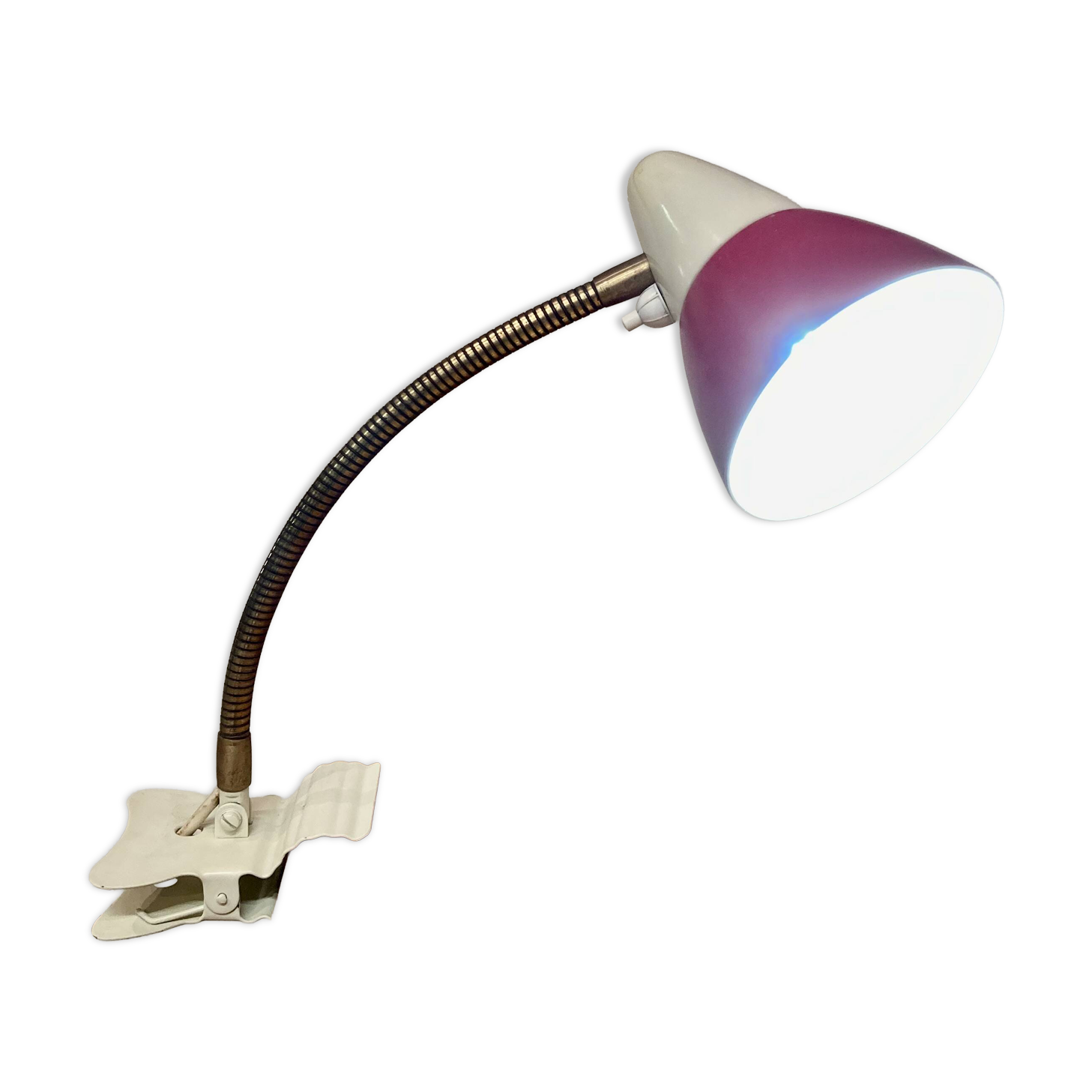 Modular clip-on applique Scandinavian design 1950.