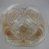 Czechoslovakia crystal cup vintage deco crystal cup czechoslovakia kristall
