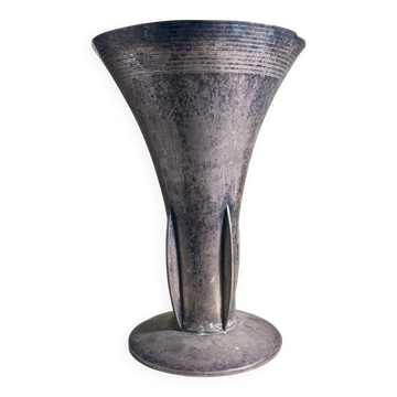 Large silver-plated amphora vase - WMF 1925 with original patina