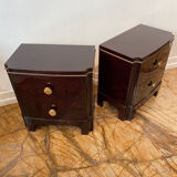 Paire de tables de nuit