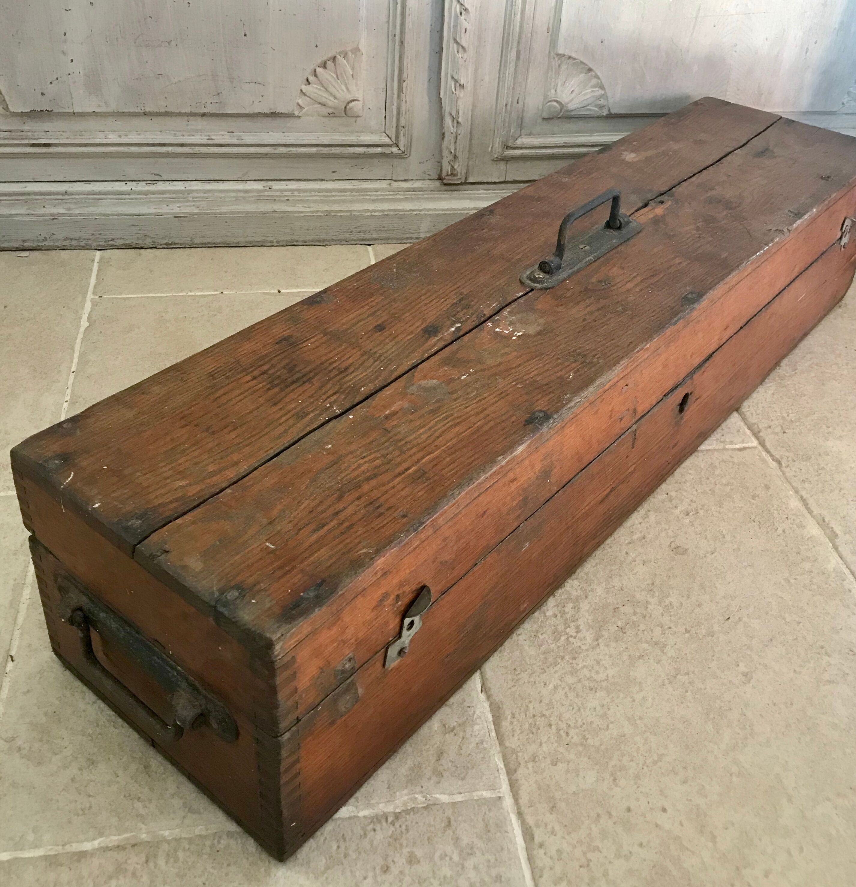 Vintage wooden crate