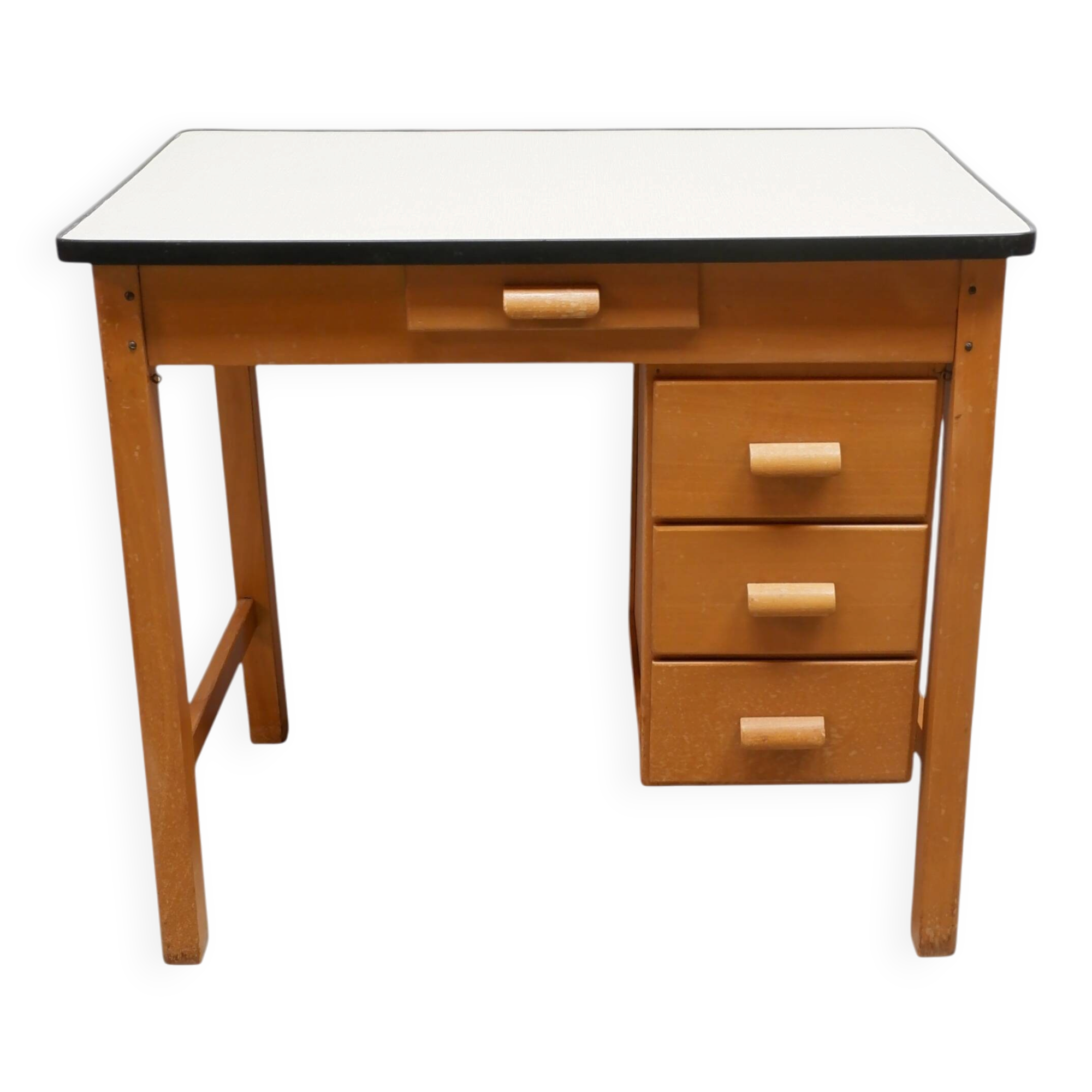 Vintage Bruynzeel writing desk, Holland