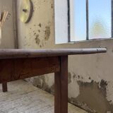 Walnut farmhouse table 2.10m from the 50s