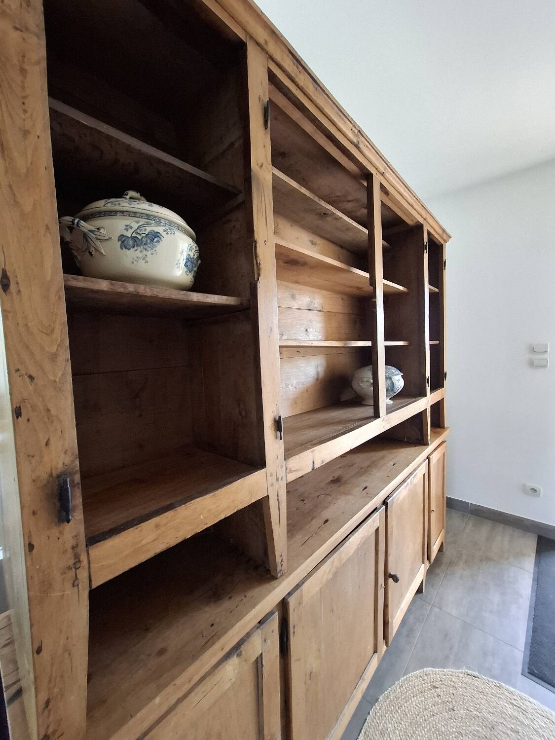 Large solid wood sideboard