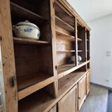 Large solid wood sideboard