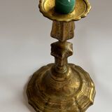 Louis XV period bronze candlestick, 18th century
