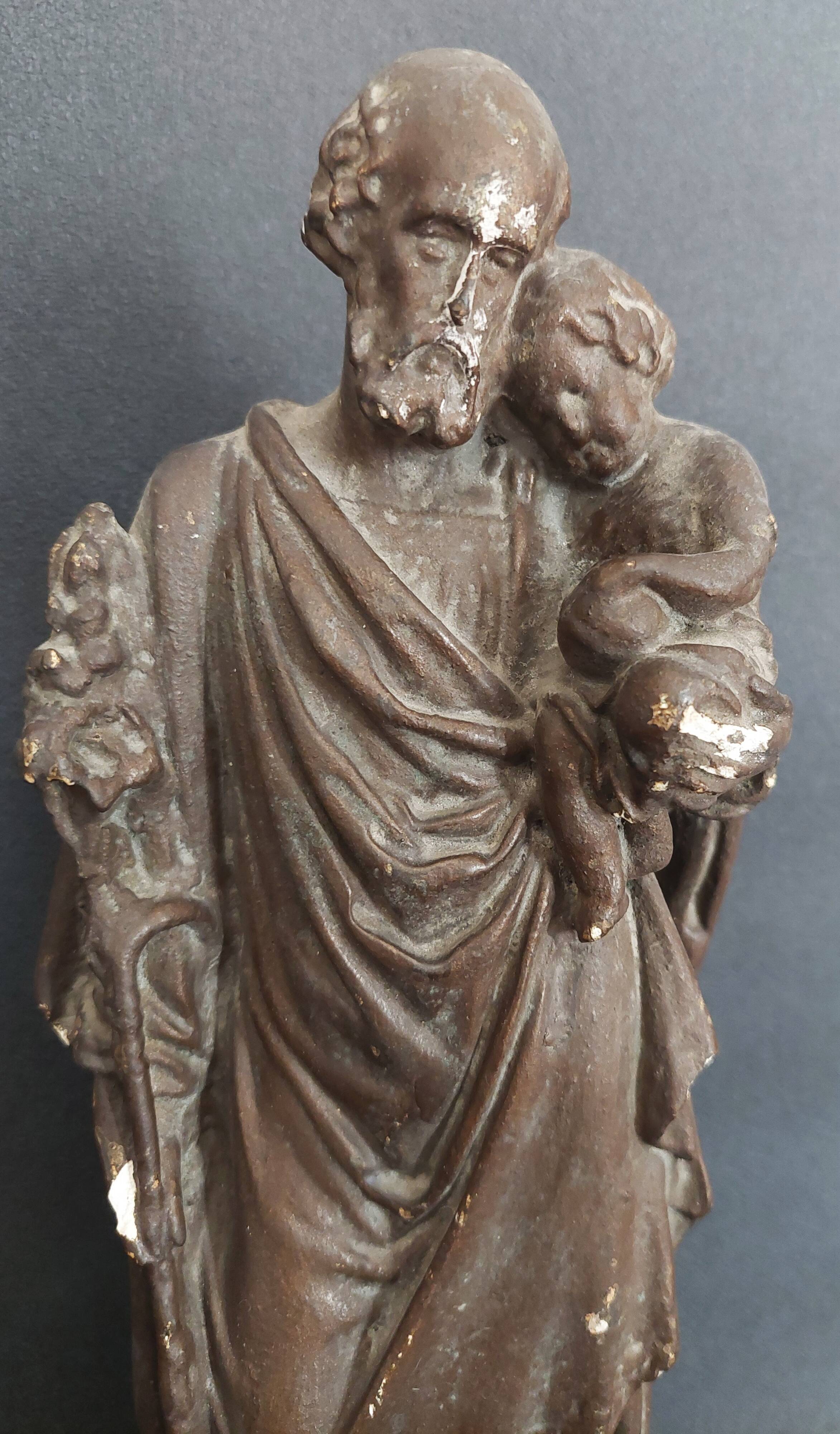 Statue Saint Joseph, fin XIXème