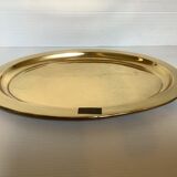 Oval brass tray