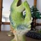 Large vintage rooster jug Saint-Clément country house spirit