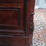 Grand meuble de métier 8 tiroirs en acajou époque Napoléon III