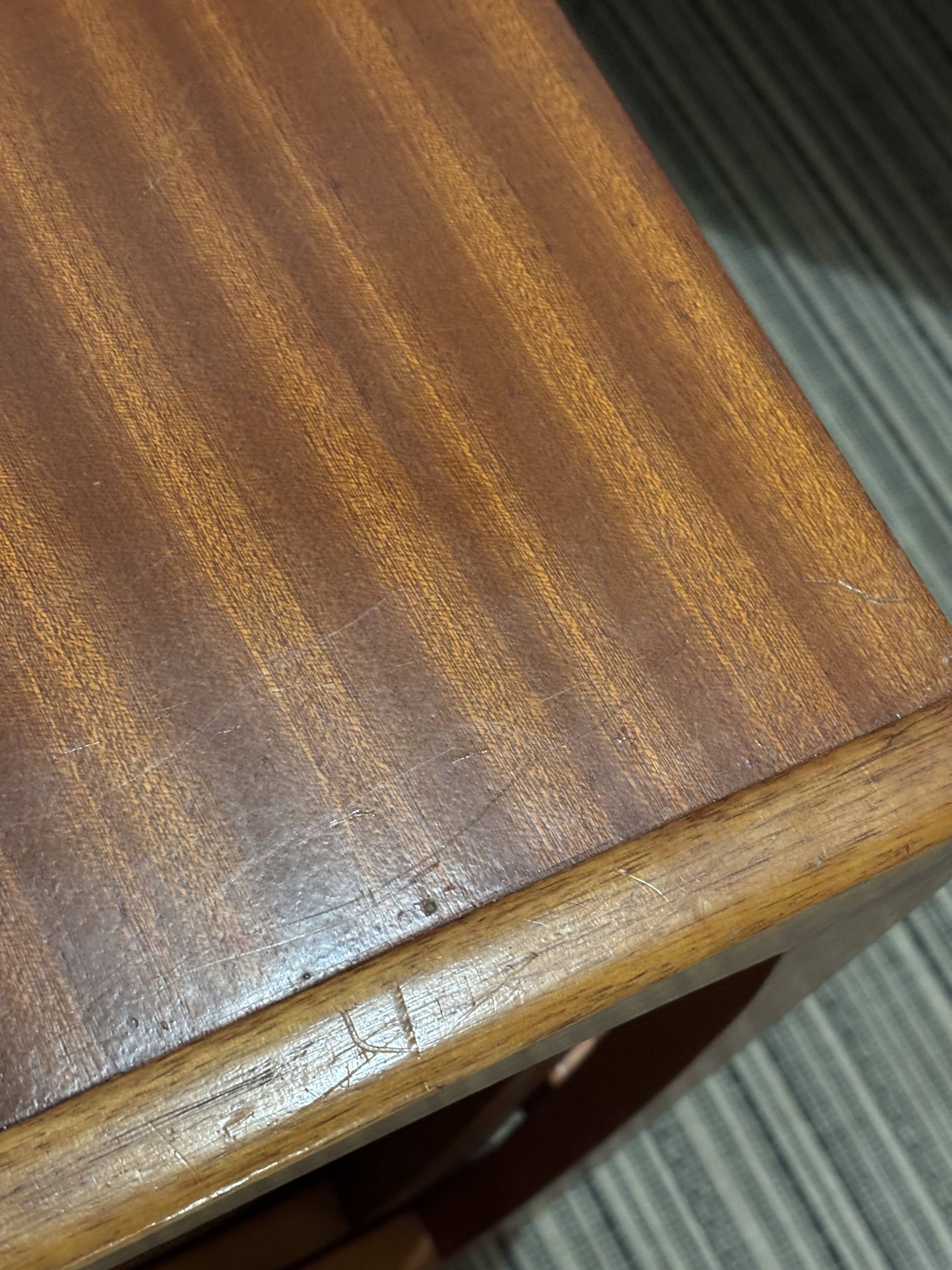 Series of 3 nesting tables from the 60s Scandinavian style