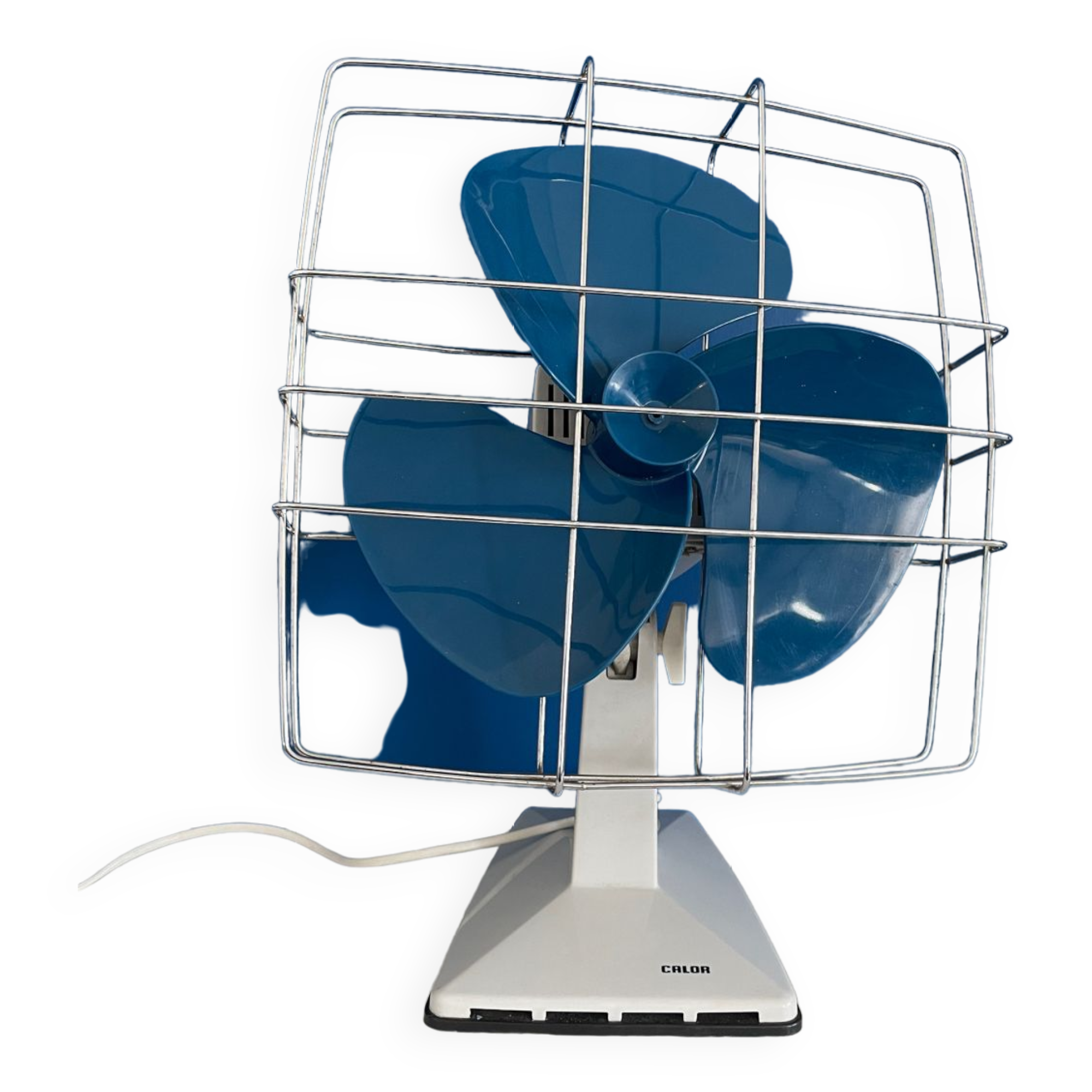 Ventilateur calor bleu et blanc
