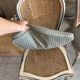 Lot de 6 chaises style Louis XVI avec cannage